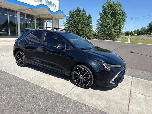Black 2020 Toyota Corolla Hatchback XSE