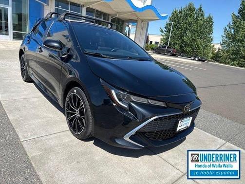 Black 2020 Toyota Corolla Hatchback XSE