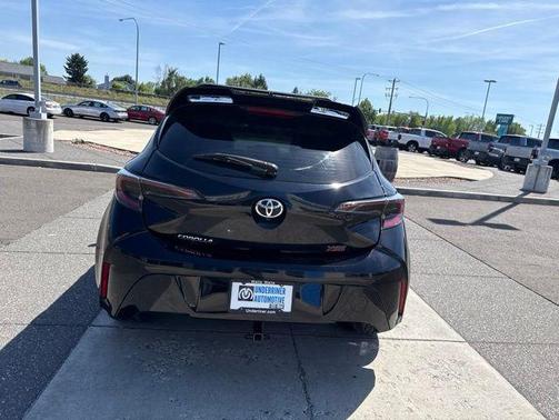 Black 2020 Toyota Corolla Hatchback XSE