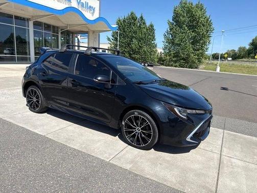 Black 2020 Toyota Corolla Hatchback XSE