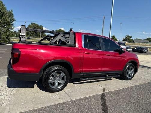 Red 2023 Honda Ridgeline RTL