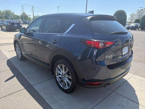 Deep Crystal Blue Mica 2020 Mazda CX-5 Grand Touring Reserve