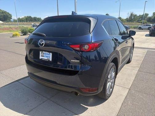 Deep Crystal Blue Mica 2020 Mazda CX-5 Grand Touring Reserve