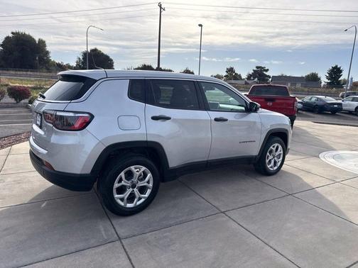 Silver 2025 Jeep Compass Sport