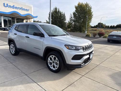 Silver 2025 Jeep Compass Sport