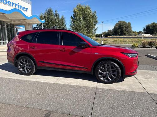 Red 2022 Acura MDX A-Spec