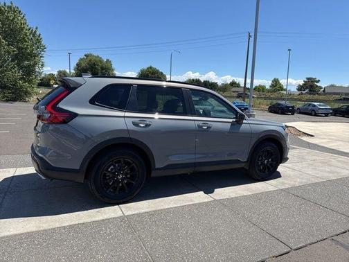 Gray 2026 Honda CR-V Hybrid Sport-L