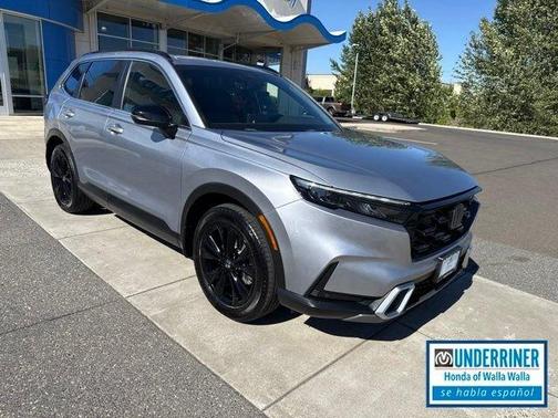 Silver 2024 Honda CR-V Hybrid Sport Touring