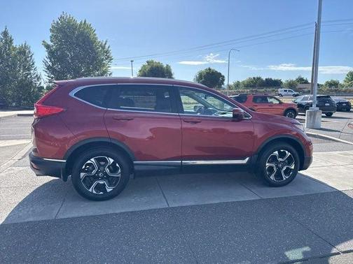 Orange 2018 Honda CR-V Touring