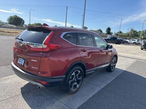 Orange 2018 Honda CR-V Touring