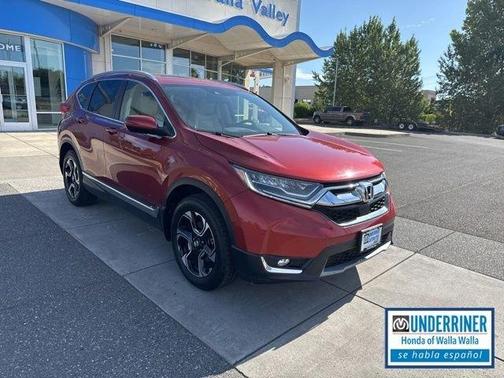 Orange 2018 Honda CR-V Touring