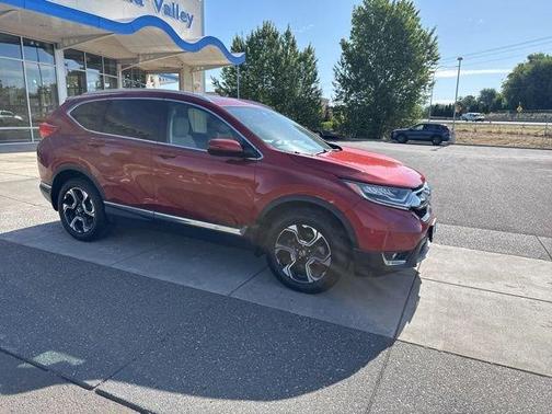 Orange 2018 Honda CR-V Touring