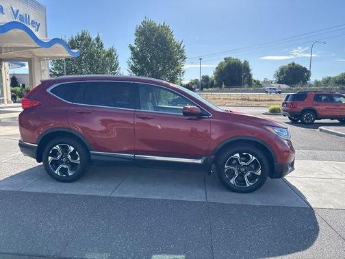 Orange 2018 Honda CR-V Touring