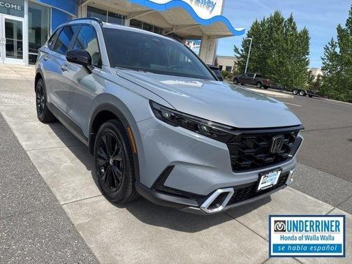 Gray 2026 Honda CR-V Hybrid Sport Touring