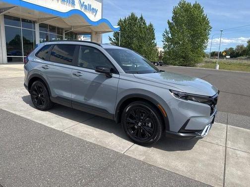 Gray 2026 Honda CR-V Hybrid Sport Touring