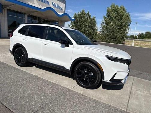 White 2026 Honda CR-V Hybrid Sport Touring