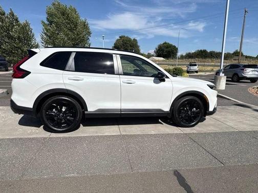 White 2026 Honda CR-V Hybrid Sport Touring