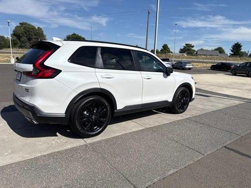 White 2026 Honda CR-V Hybrid Sport Touring