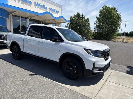 White 2026 Honda Ridgeline Black Edition