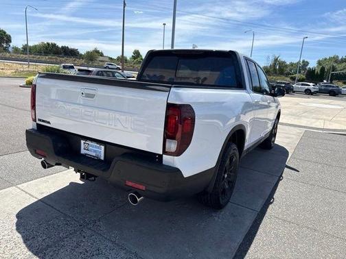 White 2026 Honda Ridgeline Black Edition