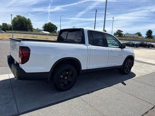 White 2026 Honda Ridgeline Black Edition