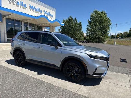 Silver 2026 Honda CR-V Hybrid Sport Touring