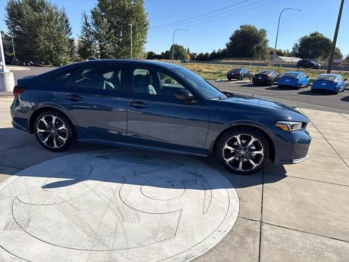 Gray 2026 Honda Civic Hybrid Sport Touring