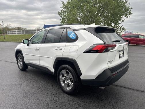 White 2022 Toyota RAV4 XLE