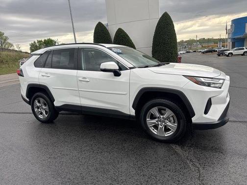 White 2022 Toyota RAV4 XLE