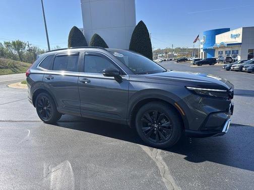 Meteorite Gray Metallic 2024 Honda CR-V Hybrid Sport Touring