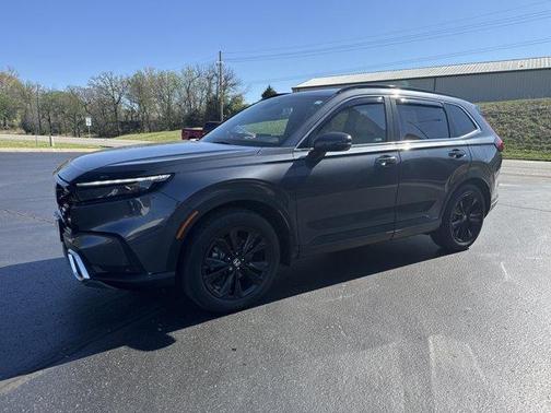 Meteorite Gray Metallic 2024 Honda CR-V Hybrid Sport Touring