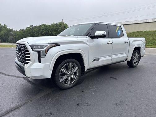 Wind Chill Pearl 2022 Toyota Tundra Hybrid Capstone