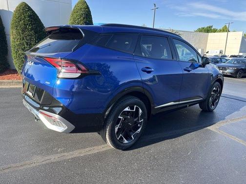 Sapphire Blue 2025 Kia Sportage SX-Prestige