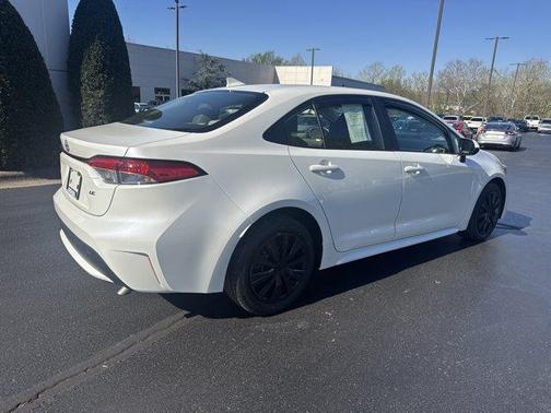 White 2021 Toyota Corolla LE