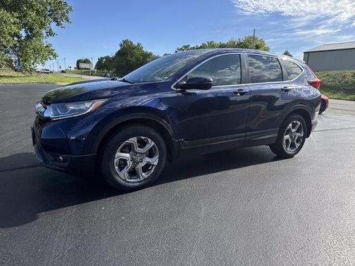 Obsidian Blue Pearl 2018 Honda CR-V EX-L