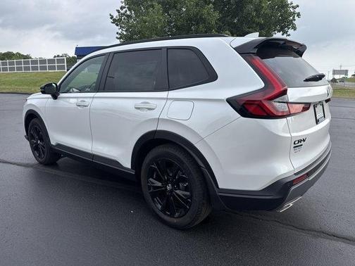 Platinum White Pearl 2026 Honda CR-V Hybrid Sport Touring