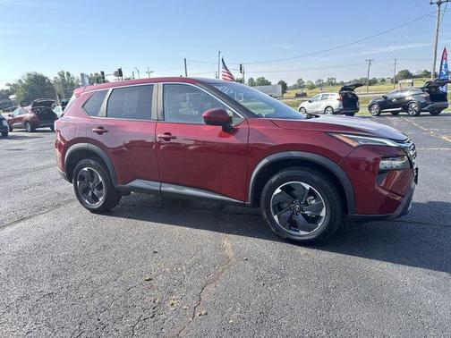 Scarlet Ember 2025 Nissan Rogue SV