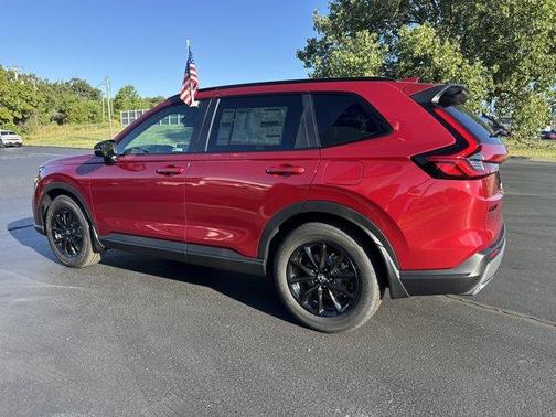 Radiant Red Metallic 2026 Honda CR-V Hybrid Sport