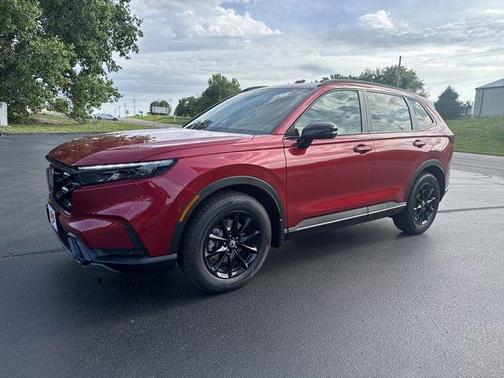 Radiant Red Metallic 2026 Honda CR-V Hybrid Sport-L