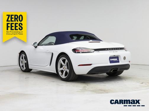 White 2022 Porsche 718 Boxster