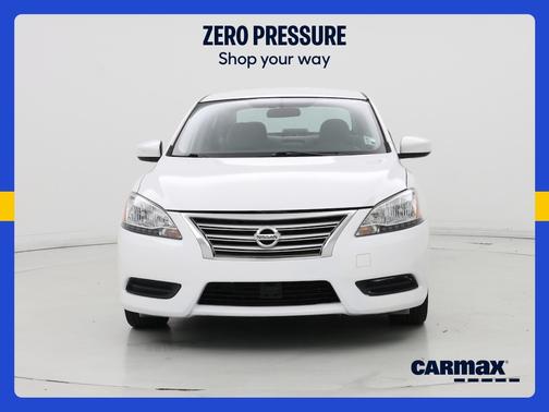 White 2015 Nissan Sentra S