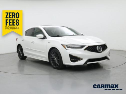 White 2022 Acura ILX Premium A-Spec