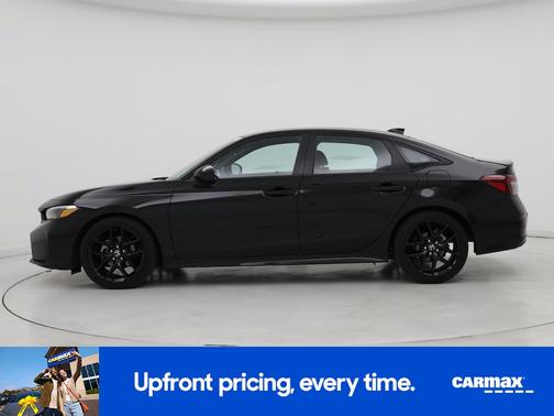 Black 2025 Honda Civic Sport