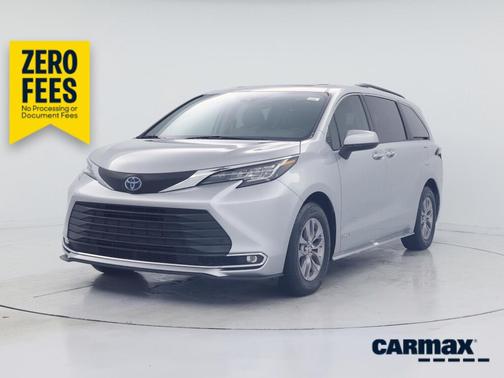 Silver 2021 Toyota Sienna XLE