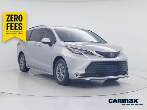 Silver 2021 Toyota Sienna XLE