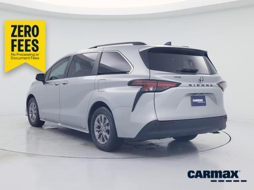 Silver 2021 Toyota Sienna XLE