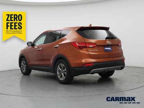 Orange 2015 Hyundai Santa Fe Sport