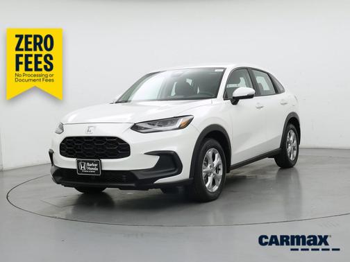 White 2025 Honda HR-V LX