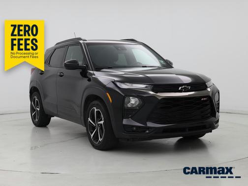 Black 2022 Chevrolet Trailblazer RS