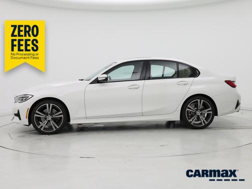 White 2019 BMW 330 XI